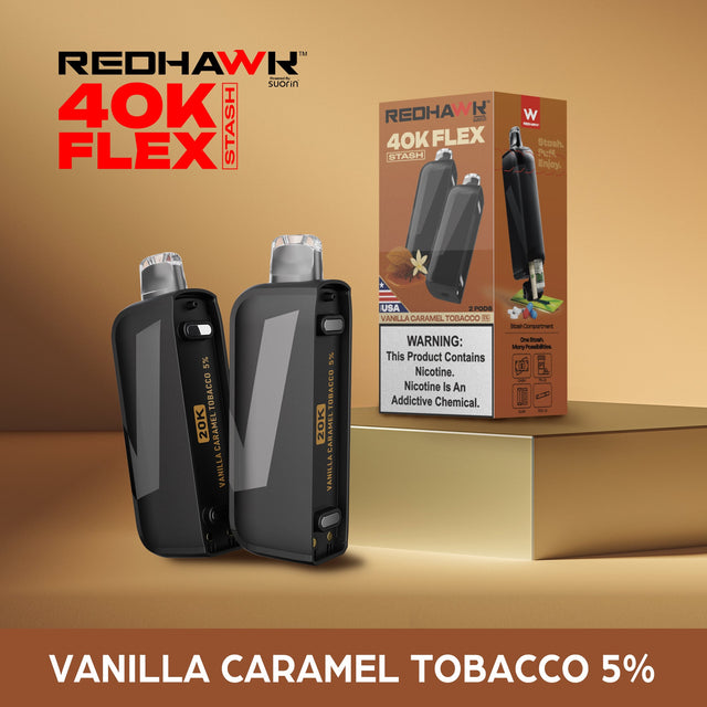 Vanilla Caramel Tobacco Replacement Pod Redhawk