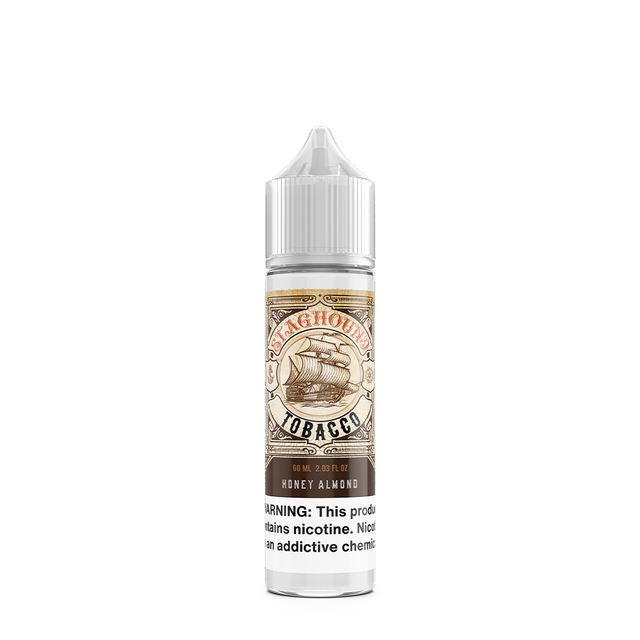 StagHound Honey Almond Tobacco - 60mL Standard