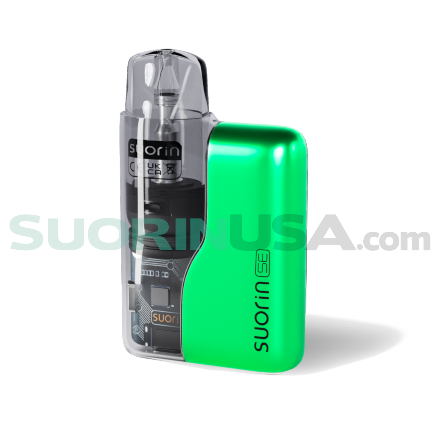eco-friendly vape pod Suorin SE Vape Pod System - Emerald Green