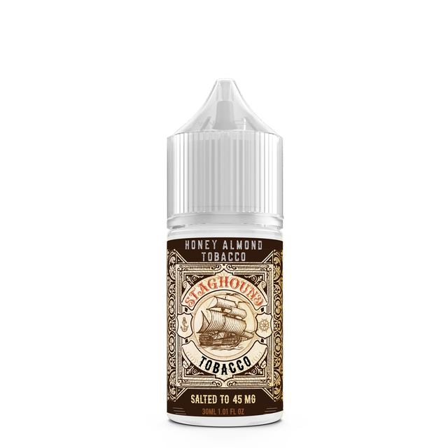 StagHound Honey Almond Tobacco 30mL Salt Nic