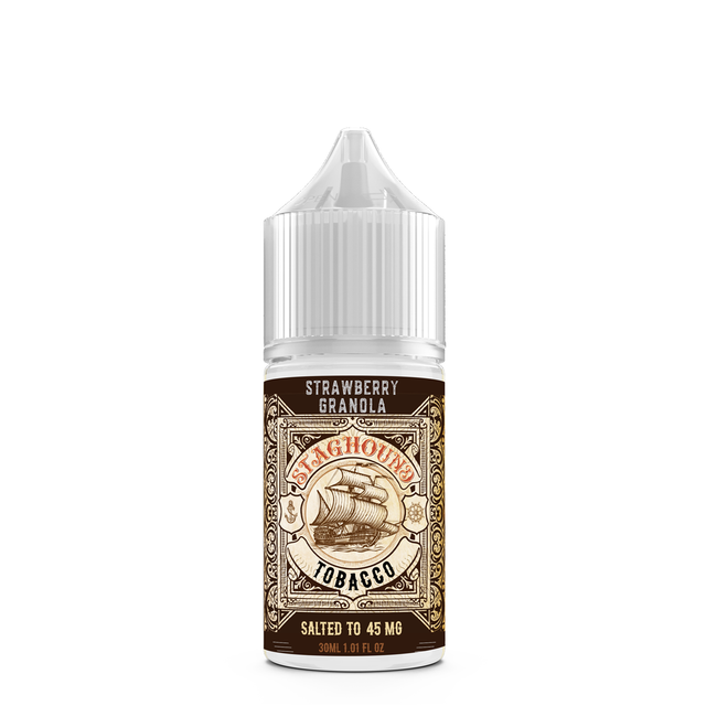 StagHound Strawberry Granola 30mL Salt Nic