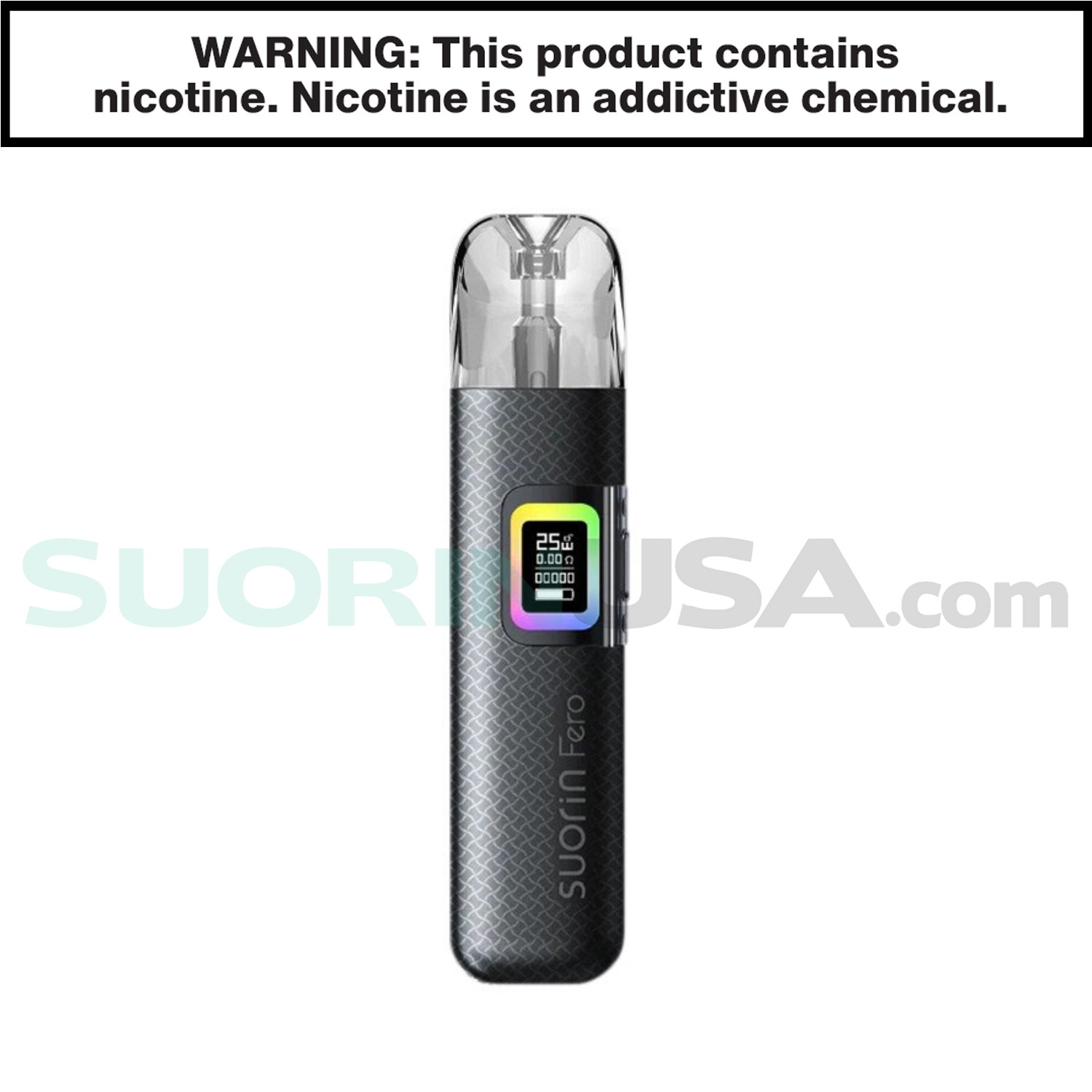 nicotine vape pod Suorin Fero Vape Pod System