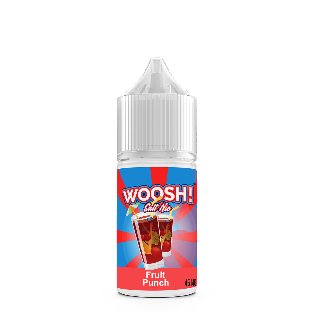 Fruit Punch Woosh Vape eJuice - Salt Nic 30mL | 45mg SUSA Fruit Punch Woosh Vape eJuice - Salt Nic 30mL | 45mg SUSA