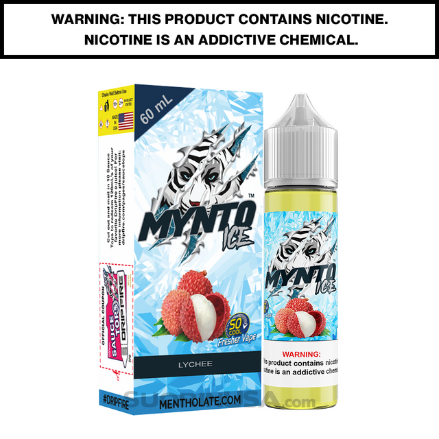 Mynto Ice Lychee Regular Nicotine 60mL