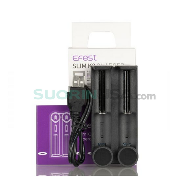 Efest Battery Charger Slim K2 Intelligent