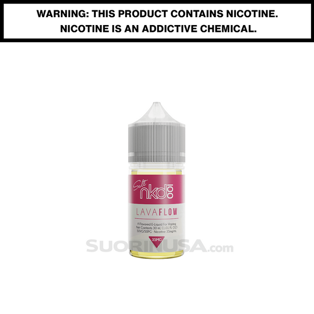 Lava Flow Naked 100 Vape eJuice Salt Nic