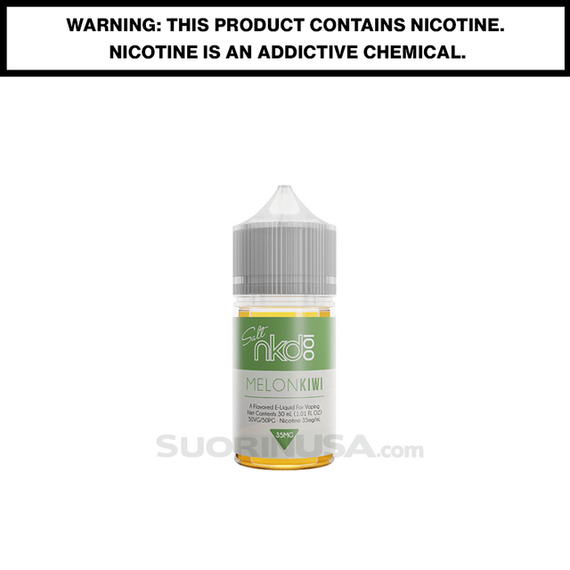 Melon Kiwi Naked 100 Vape eJuice Salt Nic