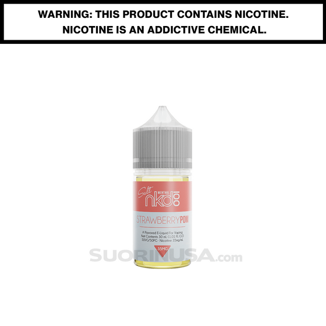 Strawberry POM Naked 100 Vape eJuice Salt Nic