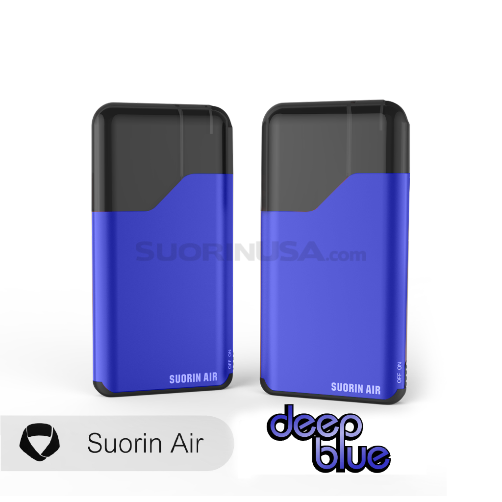 Suorin Air Open Pod System with Cardtridge - Blue | SUORIN USA Suorin Air Open Pod System with Cardtridge - Blue | SUORIN USA