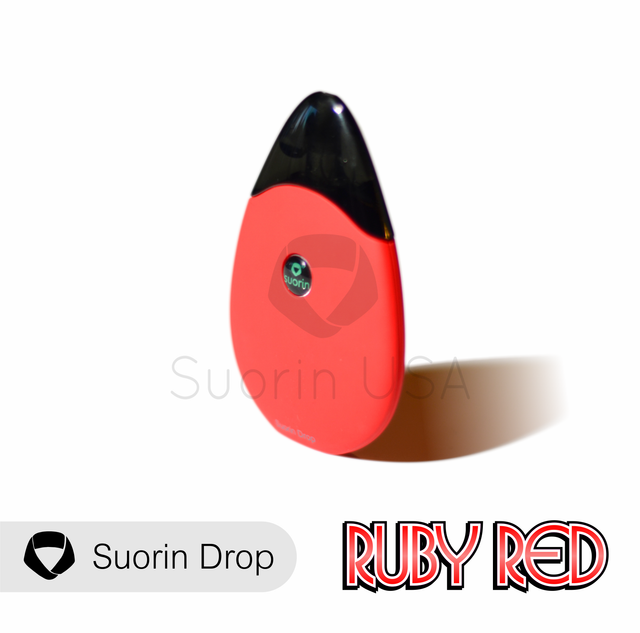 Suorin Drop Ruby Red Matte Finish