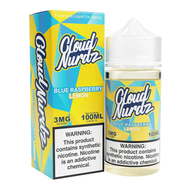 Cloud Nurdz Freebase Vape Juice | Fruit, Candy & Iced | 100mL