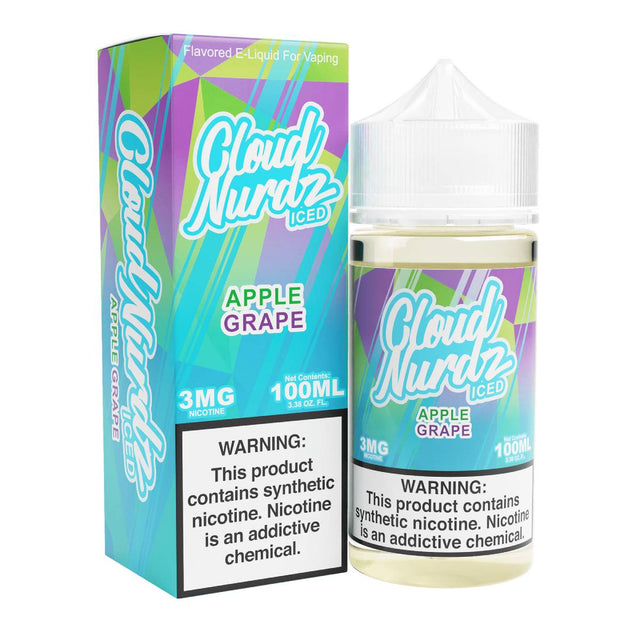 Cloud Nurdz Freebase Vape Juice | Fruit, Candy & Iced | 100mL