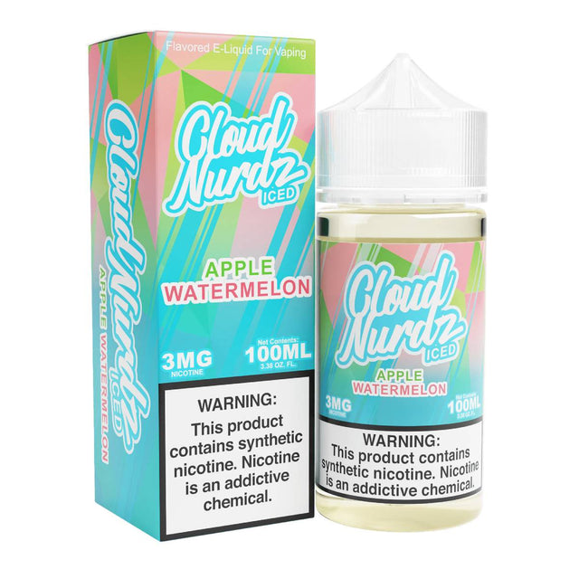 Cloud Nurdz Freebase Vape Juice | Fruit, Candy & Iced | 100mL