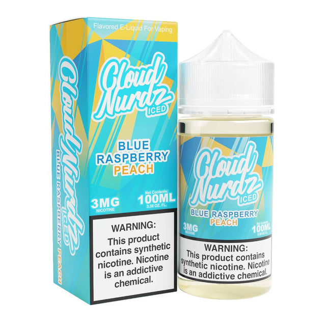 Cloud Nurdz Freebase Vape Juice | Fruit, Candy & Iced | 100mL
