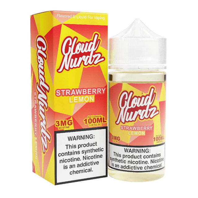Cloud Nurdz Freebase Vape Juice | Fruit, Candy & Iced | 100mL