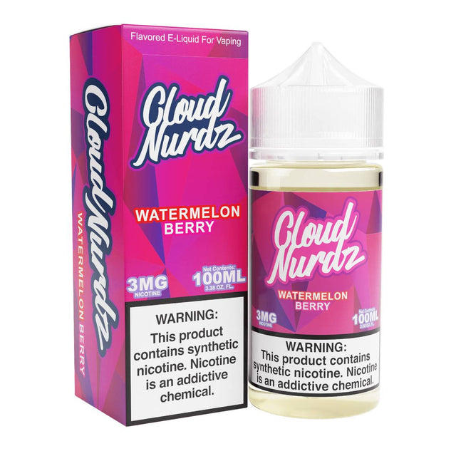 Cloud Nurdz Freebase Vape Juice | Fruit, Candy & Iced | 100mL