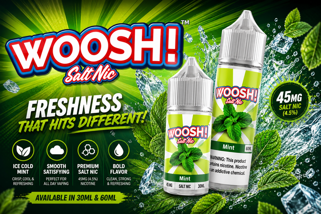 Root Beer Woosh Vape eJuice - 60mL Standard Freebase Nicotine Root Beer Woosh Vape eJuice - 60mL Standard Freebase Nicotine