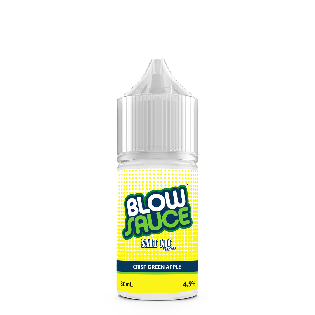 BlowSauce Green Apple eJuice by DripFire - 30mL Nic Salt