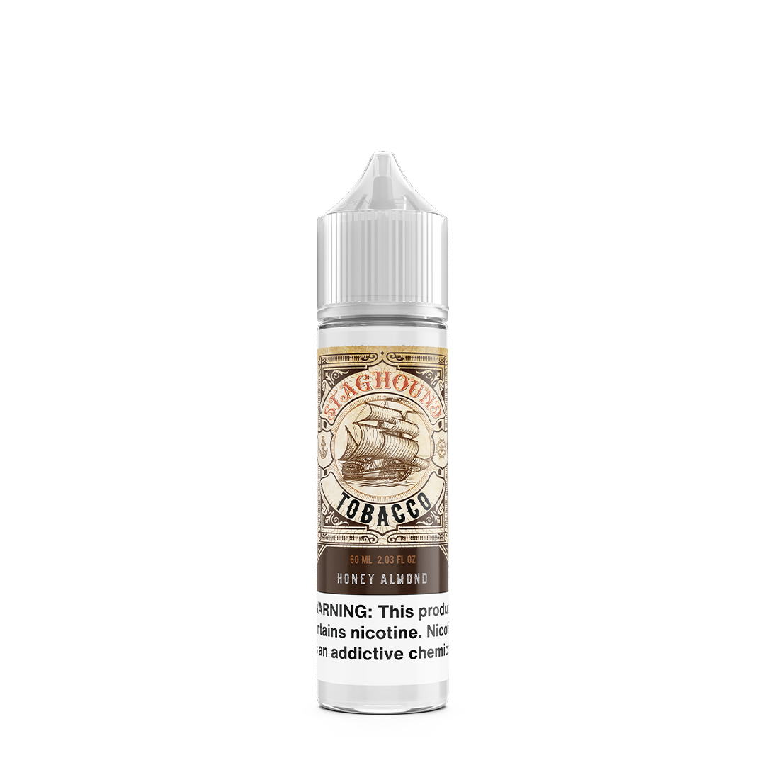 StagHound Honey Almond Tobacco - 60mL Standard