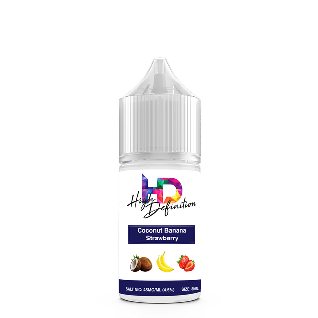 Hi Def - Coconut Banana Strawberry 30mL Salt Nic | SuorinUSA Hi Def - Coconut Banana Strawberry 30mL Salt Nic | SuorinUSA