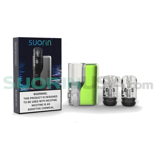 Suorin SE Vape Pod System - Neon Green Suorin SE Vape Pod System - Neon Green