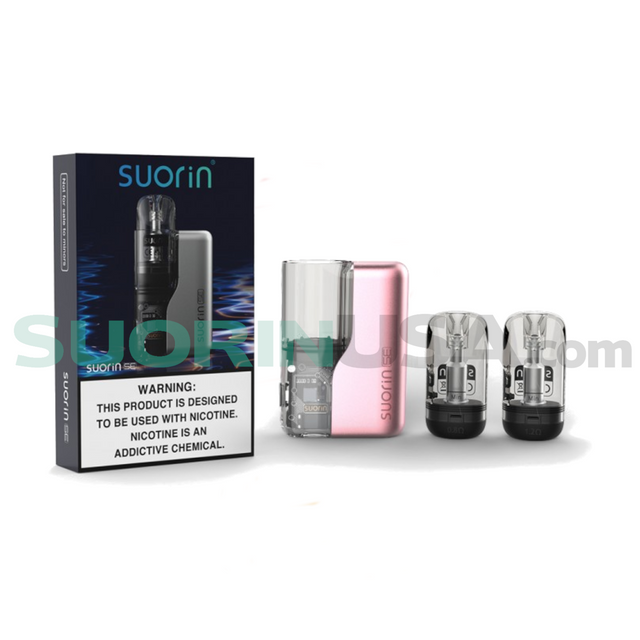Suorin SE Vape Pod System - Pink Pearl | Best Vape Device 2024 Suorin SE Vape Pod System - Pink Pearl | Best Vape Device 2024