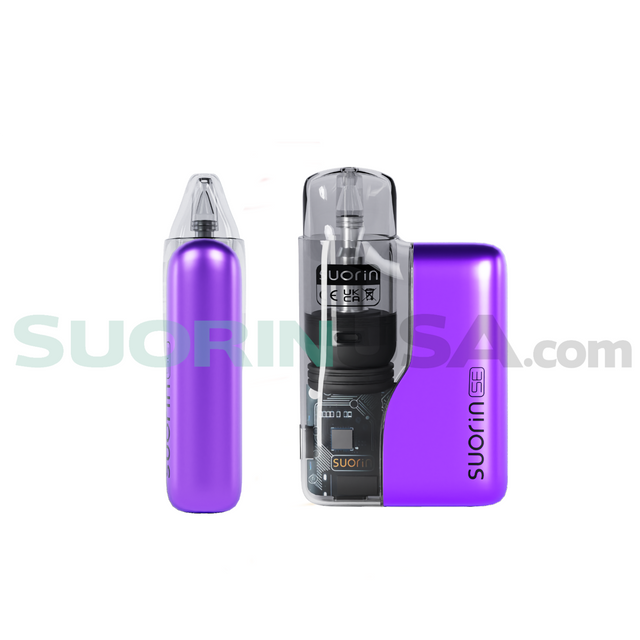 Suorin SE Vape Pod System - Purple | Best Vape Device 2024 Suorin SE Vape Pod System - Purple | Best Vape Device 2024