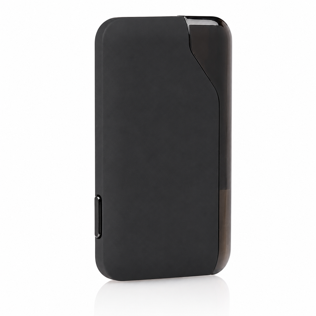 Slik Stealth Black Pod System, a slim card-style vape device recommended as an alternative for Suorin Air users