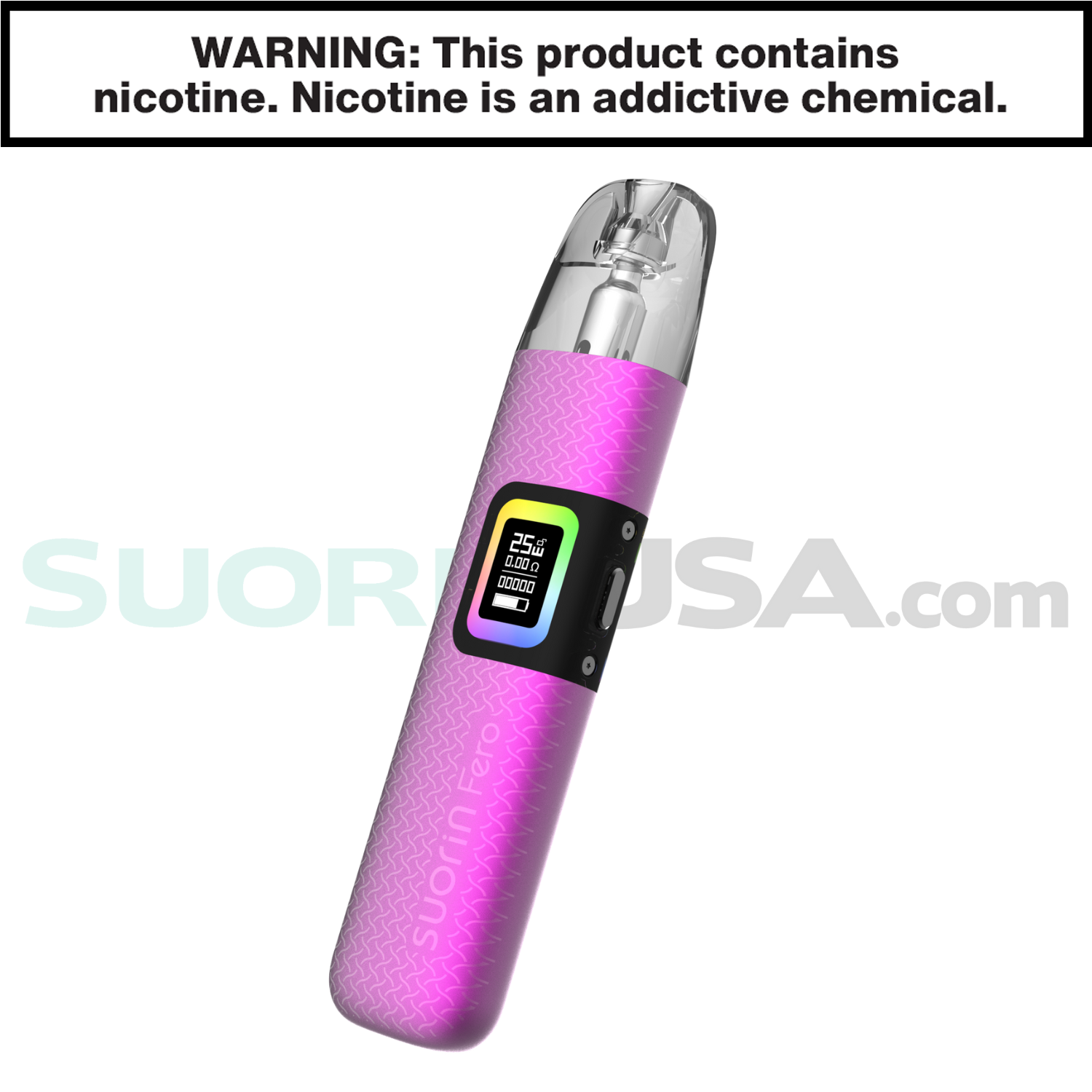 Suorin Fero Vape Pod System - Lipstick  SUSA