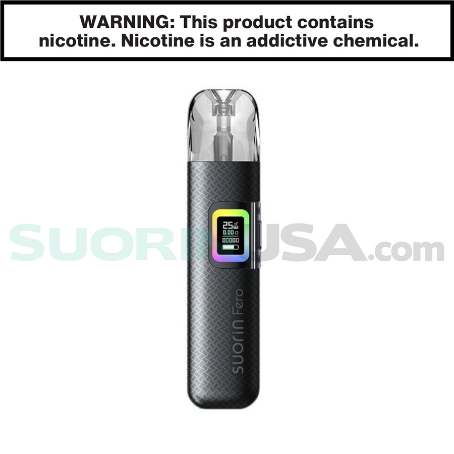 Suorin Fero Vape Pod System - Stealth Black