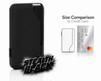Wallet Pod System Stealth Black device size comparison