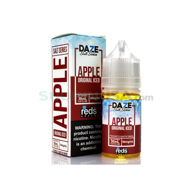 Apple Iced 7 Daze Reds Nic Salt