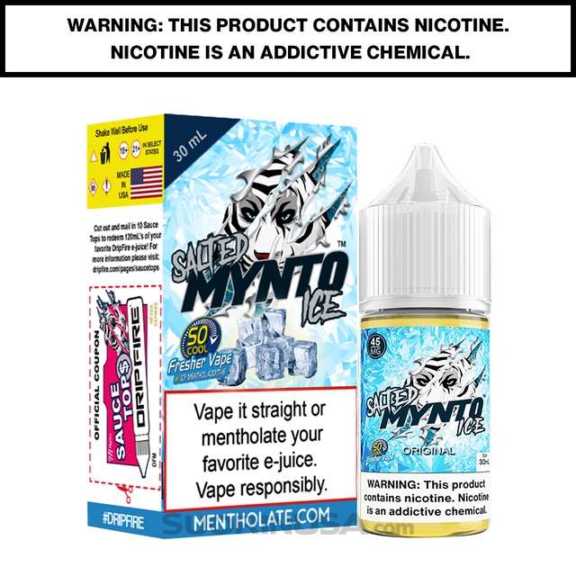 Mynto Ice Original Salt Nic 30mL Vape