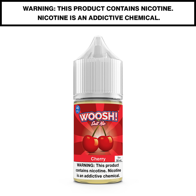 Cherry Woosh Vape eJuice Salt Nic