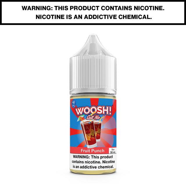 Fruit Punch Woosh Vape eJuice Salt Nic