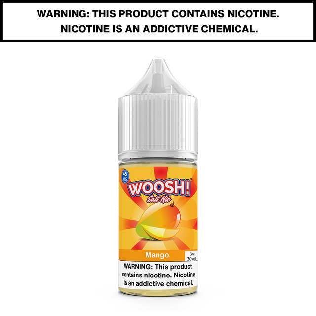 Mango Woosh Vape eJuice Salt Nic