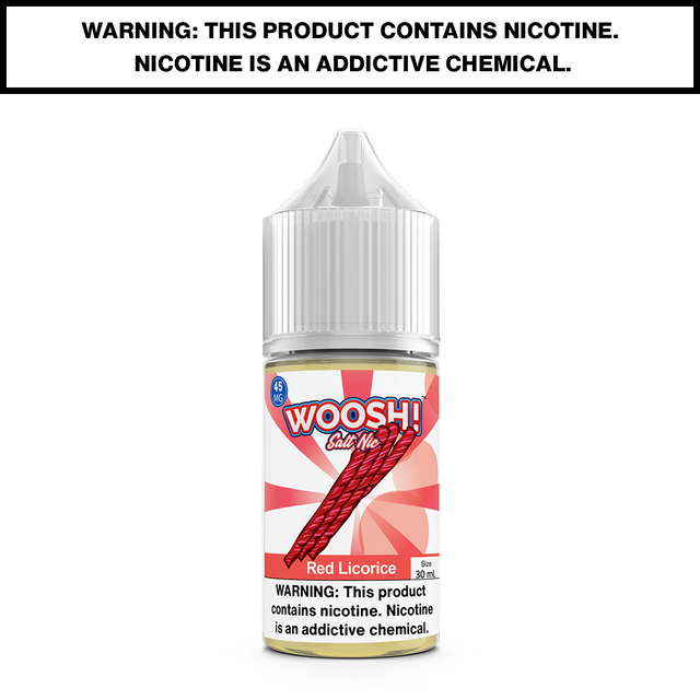 Red Licorice Woosh Vape eJuice Salt Nic