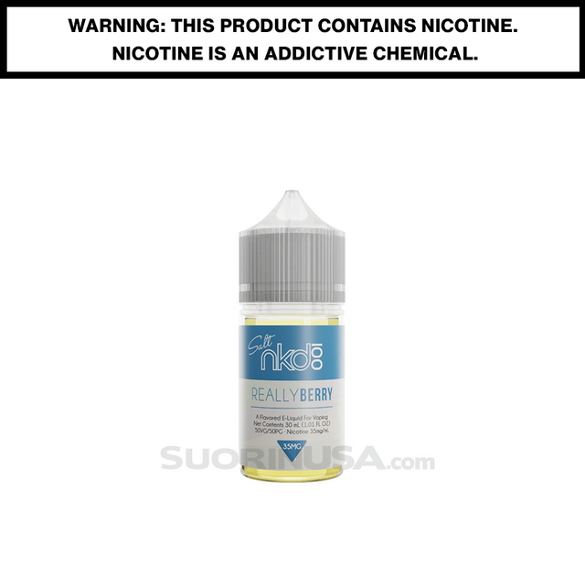 Really Berry Naked 100 Vape eJuice Salt Nic