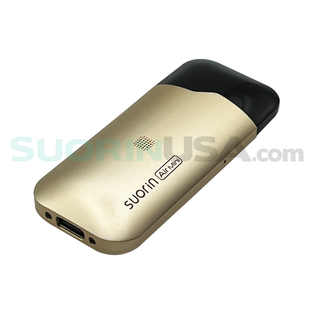 Suorin Air MINI Open Pod System with Cartridge - Gold | Suorin USA Suorin Air MINI Open Pod System with Cartridge - Gold | Suorin USA