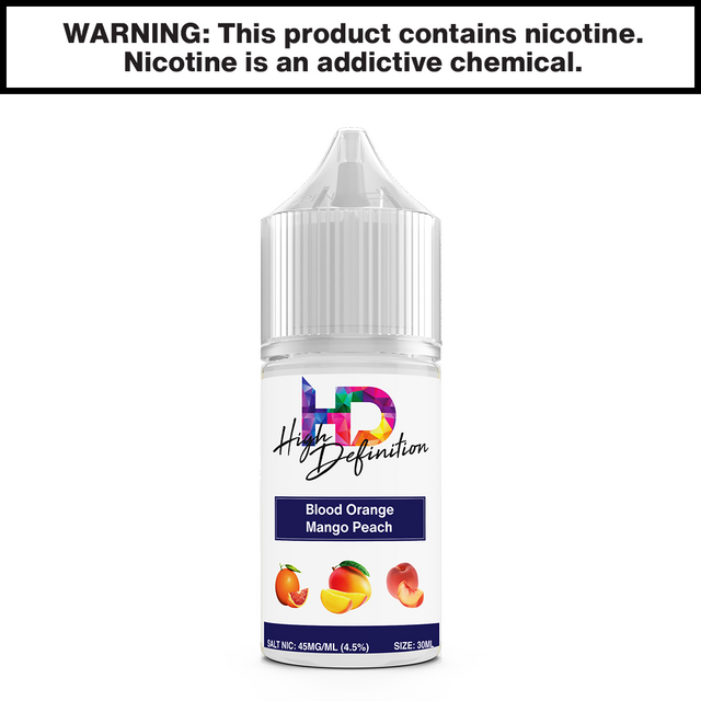 Hi Def Blood Orange Mango Peach Vape Salt