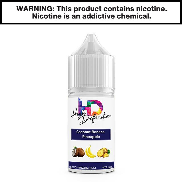 Hi Def - Coconut Banana Pineapple 30mL Salted Vape