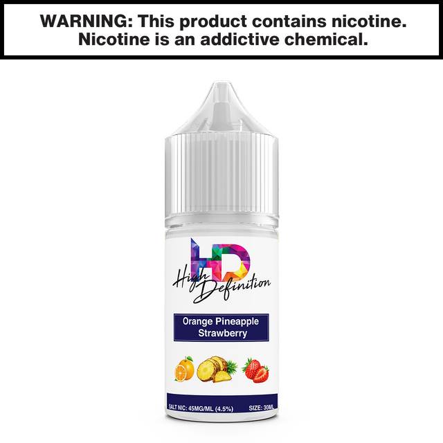 Hi Def - Orange Pineapple Strawberry 30mL Salted Vape