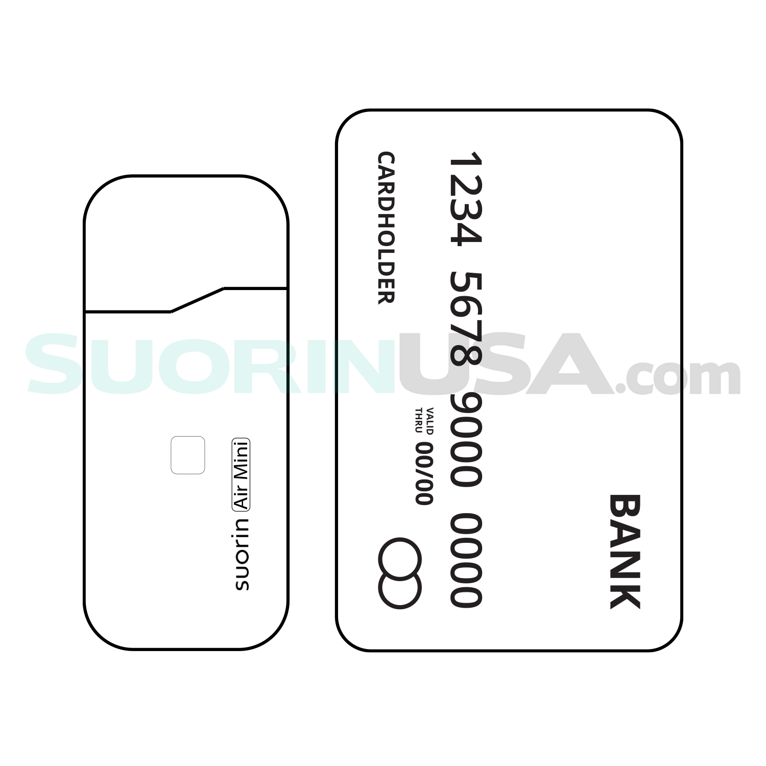 suorin air mini rose gold pink size