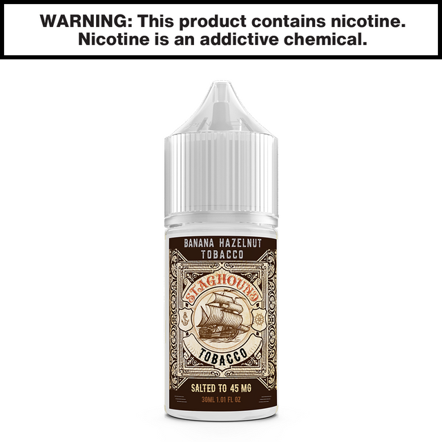 Staghound Banana Hazelnut 30ml Salt Nic