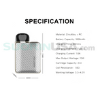 Suorin Ace Shiny White Specs