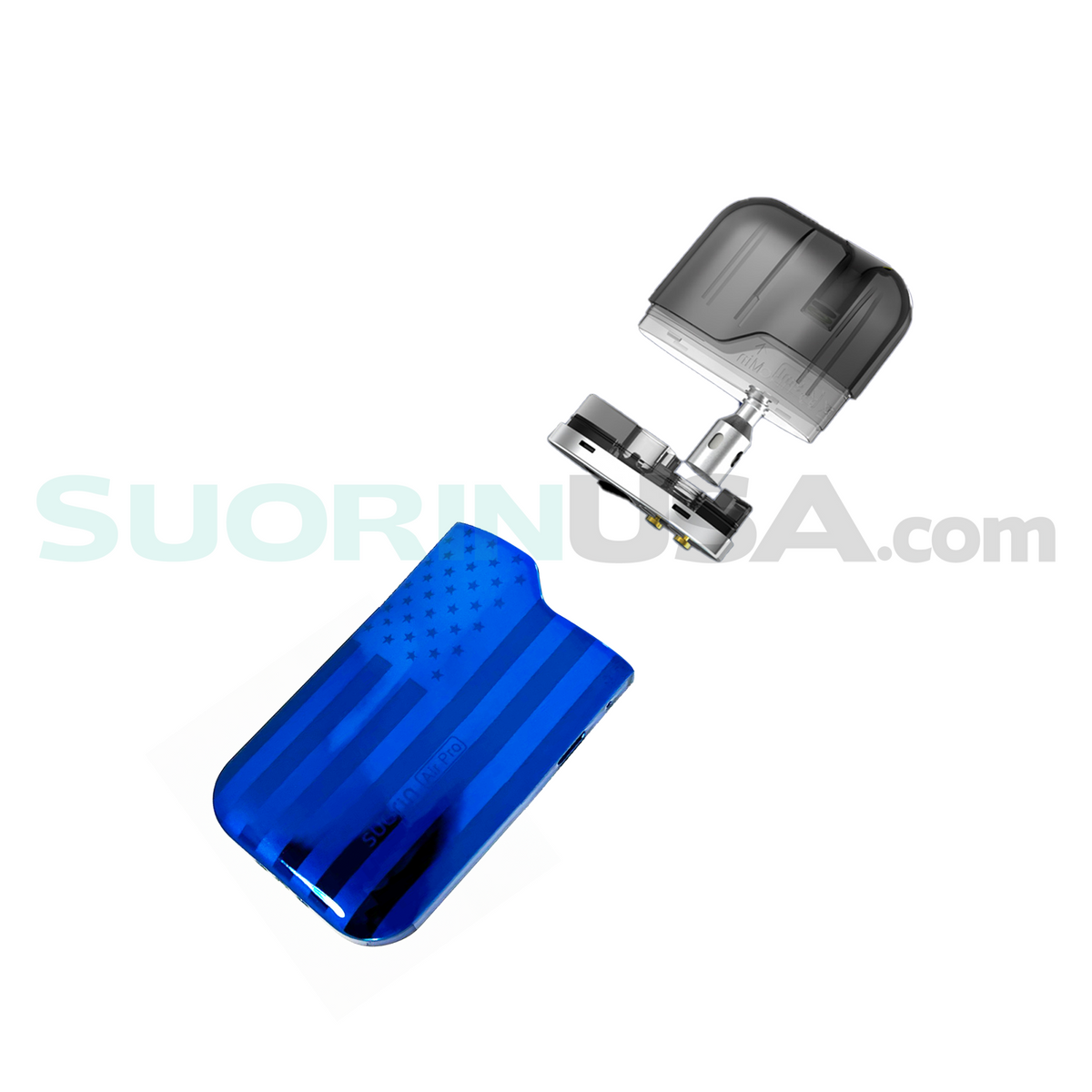 Suorin Air PRO BLUE USA FLAG 18W Pod System | SuorinUSA.com DIRECT