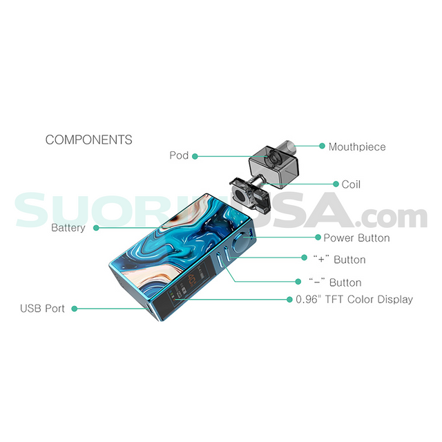 Suorin Elite BLUE Pod System 40W 9