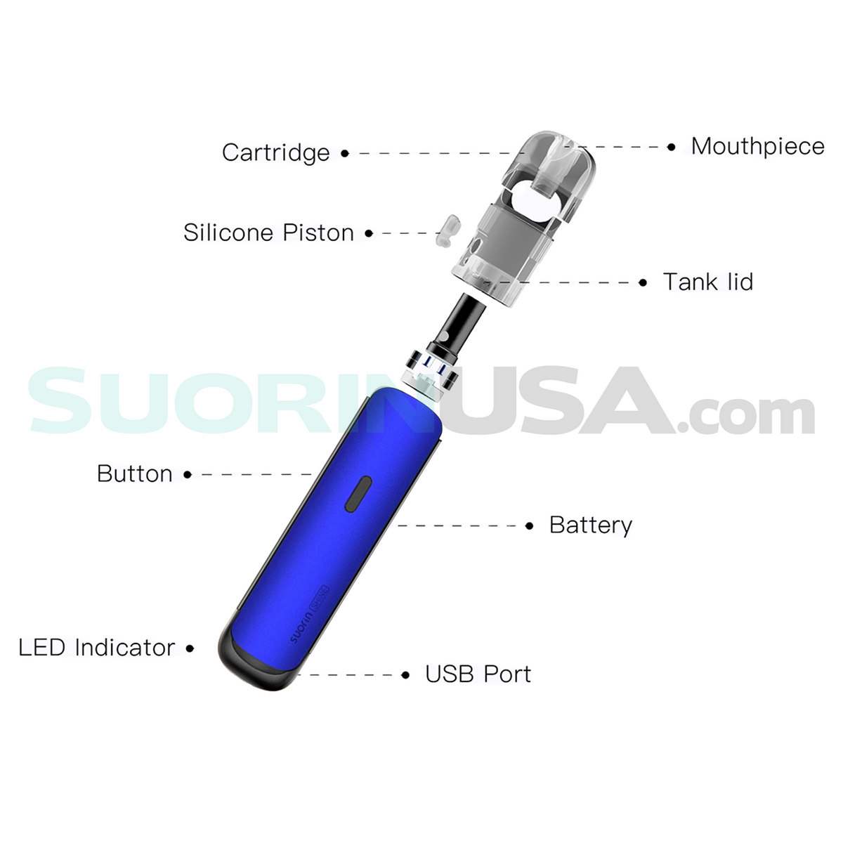 Suorin Shine DIAMOND BLUE - Pod System 13W