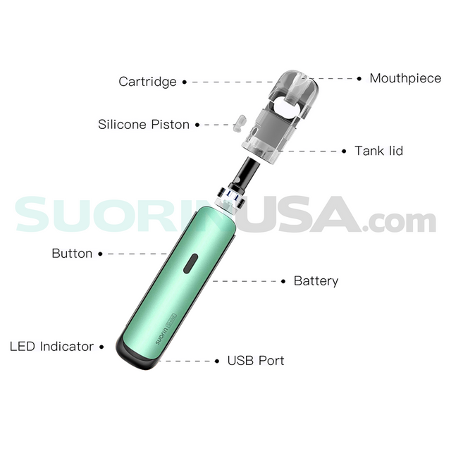 Suorin Shine Lime Parts