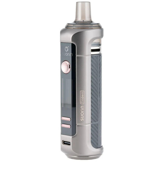 Featuring A Cylindrical Suorin Trident 85W 18650 Pod System Starter Kit With Refillable 4.4ML Dymok Smoke Shop Australia Suorin Trident Starter Kit For Sale Featuring A Cylindrical Suorin Trident 85W 18650 Pod System Starter Kit With Refillable 4.4ML Dymok Smoke Shop Australia Suorin Trident Starter Kit For Sale